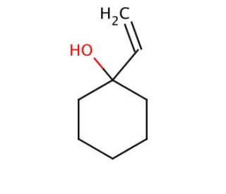 1-Vinyl cyclohexanol (CAS 1940-19-8) - chemical structure image