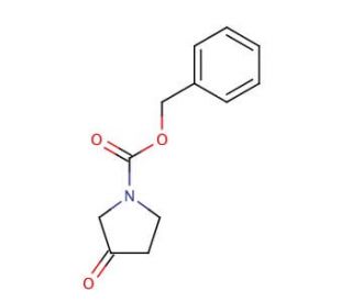 1-Z-3-Pyrrolidinone (CAS 130312-02-6) - chemical structure image