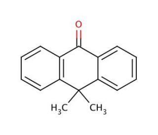 10,10-Dimethylanthrone (CAS 5447-86-9) - chemical structure image