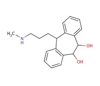 10,11-Dihydro-10,11-dihydroxy Protriptyline (CAS 29785-65-7) - chemical structure image