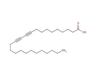 10,12-Pentacosadiynoic acid (CAS 66990-32-7) - chemical structure image