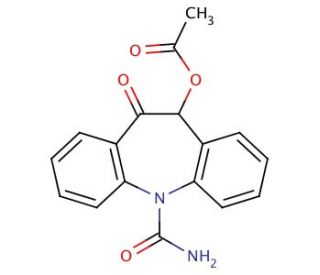 10-Acetyloxy Oxcarbazepine (CAS 113952-21-9) - chemical structure image