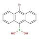 10-Bromoanthracene-9-boronic acid (CAS 641144-16-3) - chemical structure image