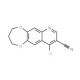 10-chloro-2H,3H,4H-[1,4]dioxepino[2,3-g]quinoline-9-carbonitrile - chemical structure image