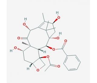 10-Deacetylbaccatin-III (CAS 32981-86-5) - chemical structure image
