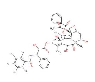 10-Desacetyl Paclitaxel-d5 - chemical structure image