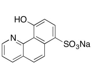 10-Hydroxybenzo[h]quinoline-7-sulfonate sodium salt (CAS 403980-86-9) - chemical structure image