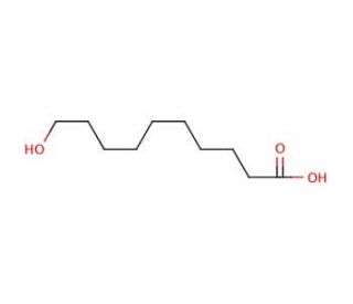 10-Hydroxydecanoic acid (CAS 1679-53-4) - chemical structure image