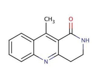 10-methyl-3,4-dihydrobenzo[b]-1,6-naphthyridin-1(2H)-one - chemical structure image