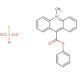 10-Methyl-9-(phenoxycarbonyl)acridinium fluorosulfonate (CAS 149300-54-9) - chemical structure image