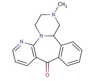 10-Oxo Mirtazapine (Mirtazapine Impurity F) (CAS 191546-97-1) - chemical structure image