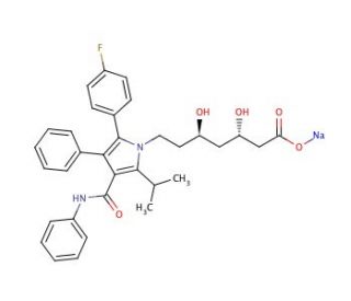 10-trans-Atorvastatin (Atorvastatin Impurity AT10) ((3S,5R)-Atorvastatin Sodium Salt) - chemical structure image