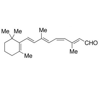 11-cis Retinal (CAS 564-87-4) - chemical structure image