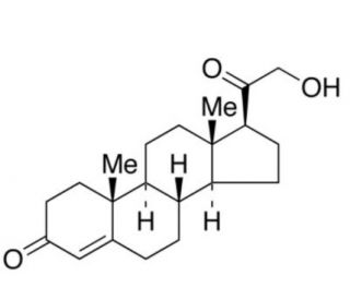 11-Deoxy Corticosterone-d8 (CAS 55487-63-3) - chemical structure image
