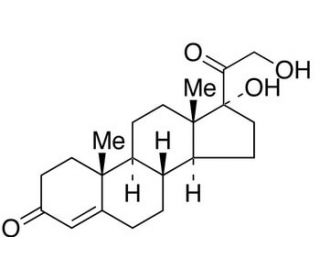 11-Deoxy Cortisol (CAS 152-58-9) - chemical structure image