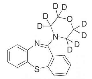 11-Morpholino-dibenzo[b,f][1,4]thiazepine-D8 - chemical structure image