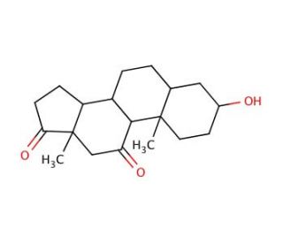11-Oxo Etiocholanolone (CAS 739-27-5) - chemical structure image