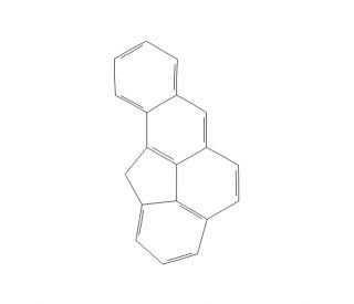 11H-Benz[bc]aceanthrylene (CAS 202-94-8) - chemical structure image