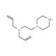 1[2-(Diallylamino-ethyl]-piperazine (CAS 199475-35-9) - chemical structure image