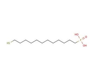 12-Mercaptododecylphosphonic acid - chemical structure image