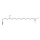 12(S)-hydroxy-16-Heptadecynoic Acid (CAS 148019-74-3) - chemical structure image