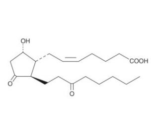 13,14-dihydro-15-keto Prostaglandin D2 (CAS 59894-07-4) - chemical structure image