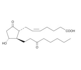 13,14-dihydro-15-keto Prostaglandin E2 (CAS 363-23-5) - chemical structure image