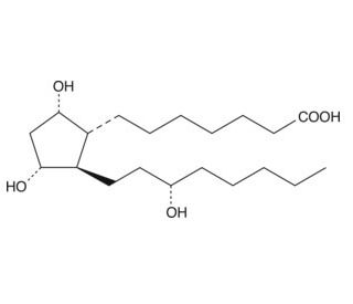 13,14-dihydro Prostaglandin F1α (CAS 20592-20-5) - chemical structure image