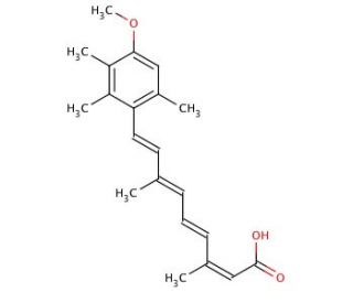 13-cis Acitretin (CAS 69427-46-9) - chemical structure image