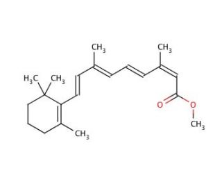 13-cis Retinoic Acid Methyl Ester (CAS 16760-45-5) - chemical structure image