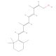 13-cis-Retinol 的分子结构, CAS编号: 2052-63-3 13-cis-Retinol (CAS 2052-63-3) - chemical structure image