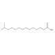 13-Methylmyristic acid (CAS 2485-71-4) - chemical structure image