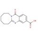13-oxo-6,8,9,10,11,13-hexahydro-7H-azocino[2,1-b]quinazoline-3-carboxylic acid - chemical structure image