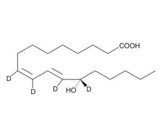 13(S)-HODE-d4 (CAS 139408-39-2) - chemical structure image