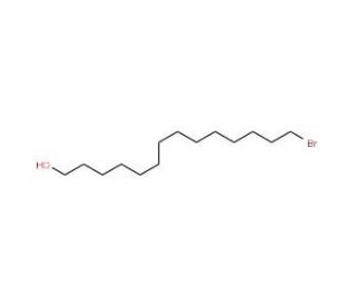 14-Bromo-1-tetradecanol (CAS 72995-94-9) - chemical structure image