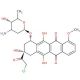14-Chloro Daunorubicin (CAS 121250-06-4) - chemical structure image