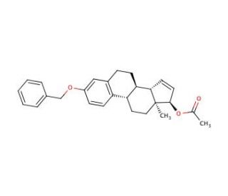 15,16-Deshydroxy 3-O-Benzyl Estetrol 17-Acetate - chemical structure image
