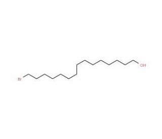 15-Bromo-1-pentadecanol (CAS 59101-27-8) - chemical structure image