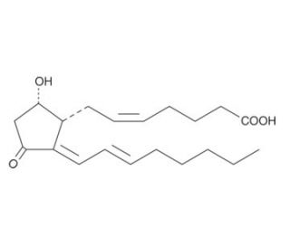 15-deoxy-Δ12,14-Prostaglandin D<sub>2</sub> (CAS 85235-11-6) - chemical structure image