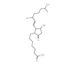 15(R),19(R)-hydroxy Prostaglandin E1 - chemical structure image