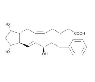 15(R)-17-phenyl trinor Prostaglandin F2α (CAS 41639-71-8) - chemical structure image
