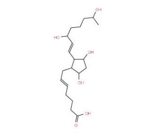 15(R),19(R)-hydroxy Prostaglandin F2&alpha; - chemical structure image