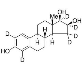16-Epiestriol-d6 (CAS 221093-41-0) - chemical structure image