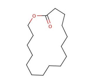 16-Hexadecanolide (CAS 109-29-5) - chemical structure image