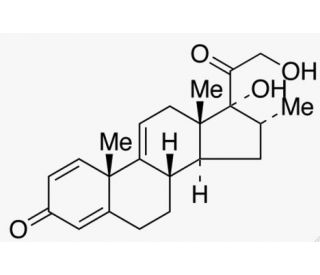 16&alpha;-Methyl-9,11-dehydro Prednisolone (CAS 13209-41-1) - chemical structure image