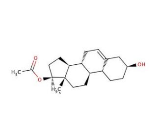 17-O-Acetyl 19-Normethandriol (CAS 96059-83-5) - chemical structure image
