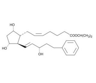 17-phenyl trinor PGF2&alpha; isopropyl ester (CAS 130209-76-6) - chemical structure image