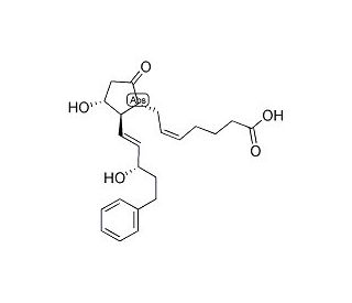 17-Phenyl-trinor-prostaglandin E<sub>2</sub> (CAS 38315-43-4) - chemical structure image