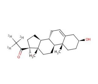 17&alpha;-Hydroxy pregnenolone-d3 (CAS 105078-92-0) - chemical structure image