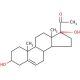 17α-Hydroxypregnenolone (CAS 387-79-1) - chemical structure image